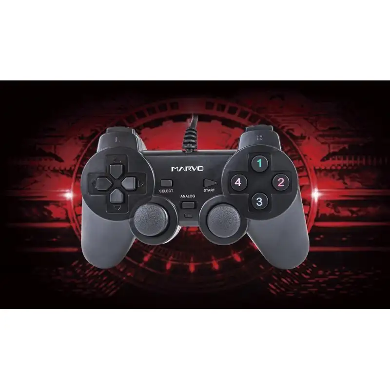 MARVO  GAMEPAD GT-007 DUAL SHOCK