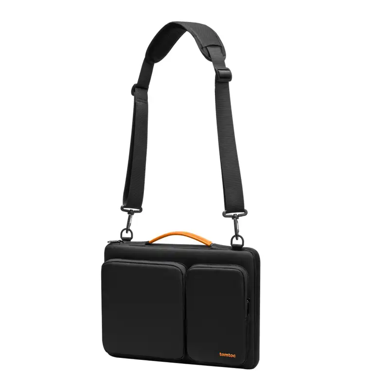 TOMTOC DEFENDER A42 LAPTOP BRIEFCASE BLACK 14" A42D3D1