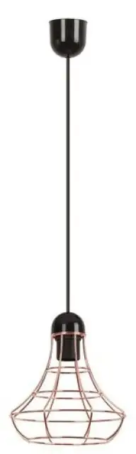 RABALUX Ramsey pendant E27 max 60W copper/black