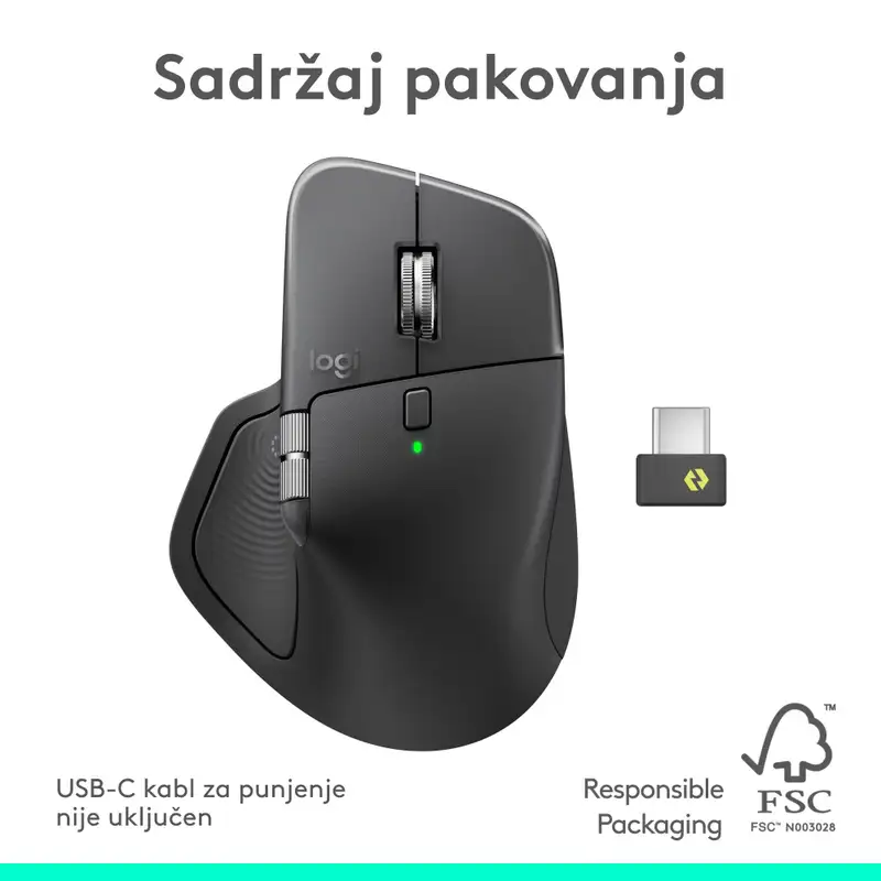 LOGITECH MX Master 4 Graphite 910-007562
