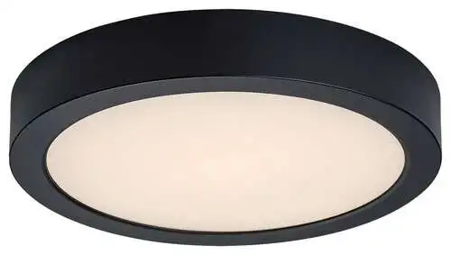 RABALUX Shaun2 plafonjera 24W 3000K crna okrugla