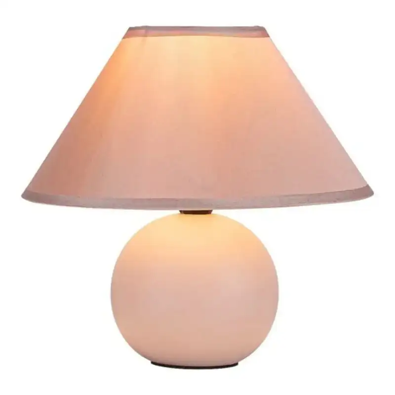 RABALUX Ariel, unutrašnja keramicka stona lampa, braon, E14 G45 1xM
