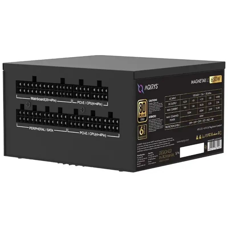 AQIRYS Magnetar LE 650W - 80+ Gold