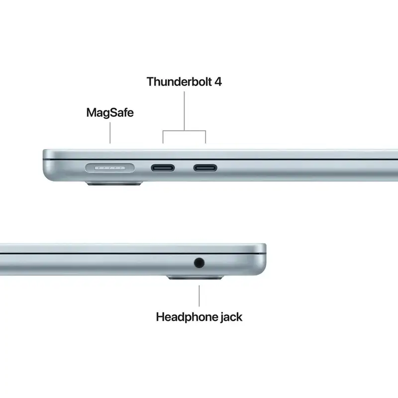 APPLE MacBook Air 13.6", M5 10C CPU/8C GPU, 16GB, 512GB, ZEE, sky blue - mdhh4ze/a