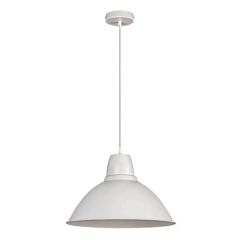 RABALUX Wilbour, metalna bela visilica, E27 1x60W IP20