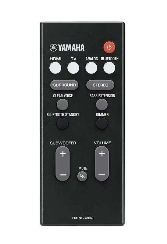 YAMAHA YAS107 BL
