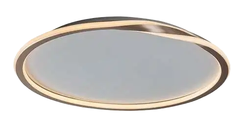 RABALUX Mathiola, LED plafonjera zlatna 40W, 2450lm, 3000K, 56cm