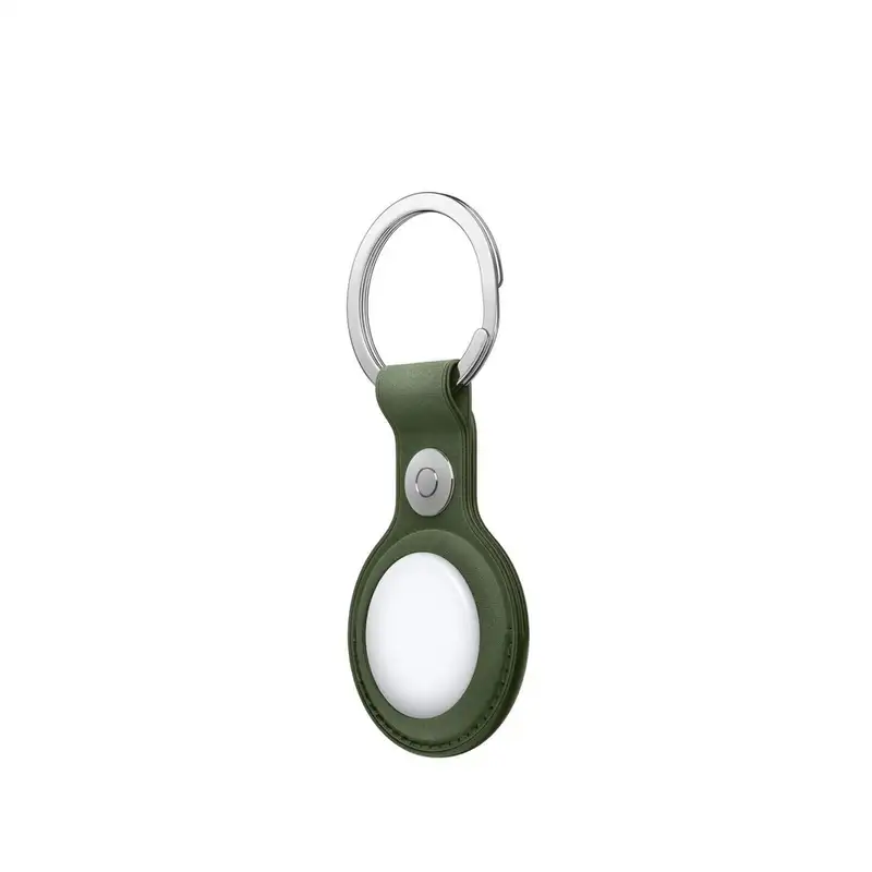 APPLE AirTag FineWoven Key Ring - Moss mgfx4zm/a