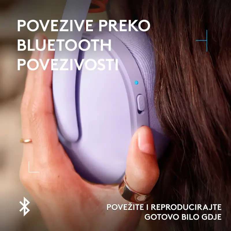 LOGITECH G325 LIGHTSPEED gejmerske bežicne slušalice Lila 981-001538