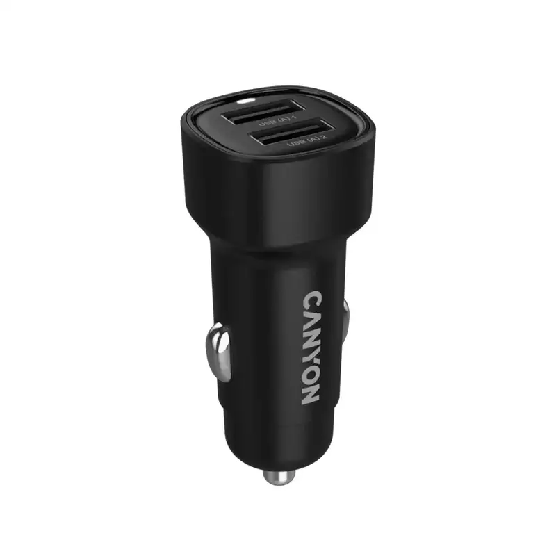 CANYON OnDrive 24  24W 2xUSB-A Black CNE-CCABR2AA