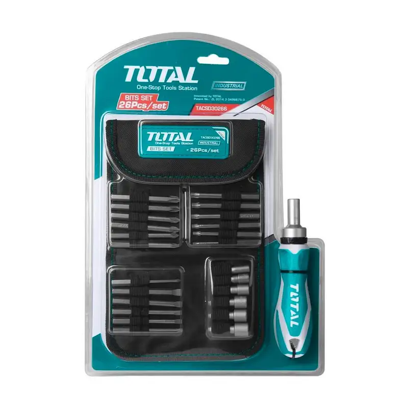 TOTAL TACSD30266 26-delni set odvijaca