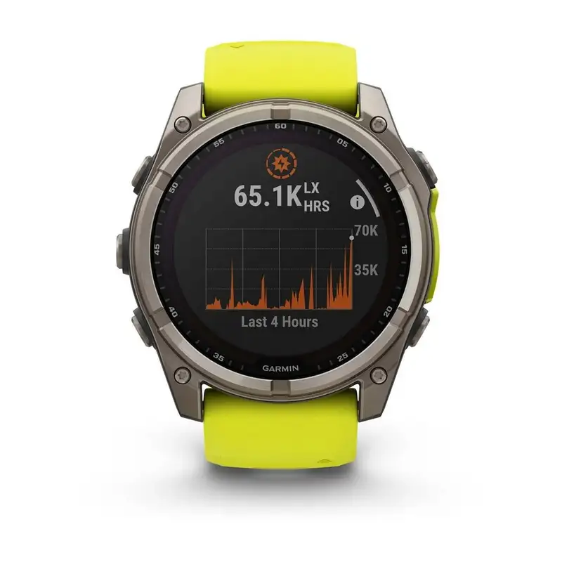GARMIN Fenix 8 51mm Sapphire Solar Yellow