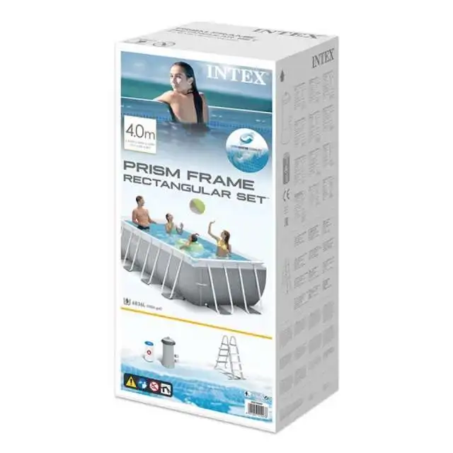 INTEX 26788 Bazen metalni okvir PRISM FRAME  4 x2 x1