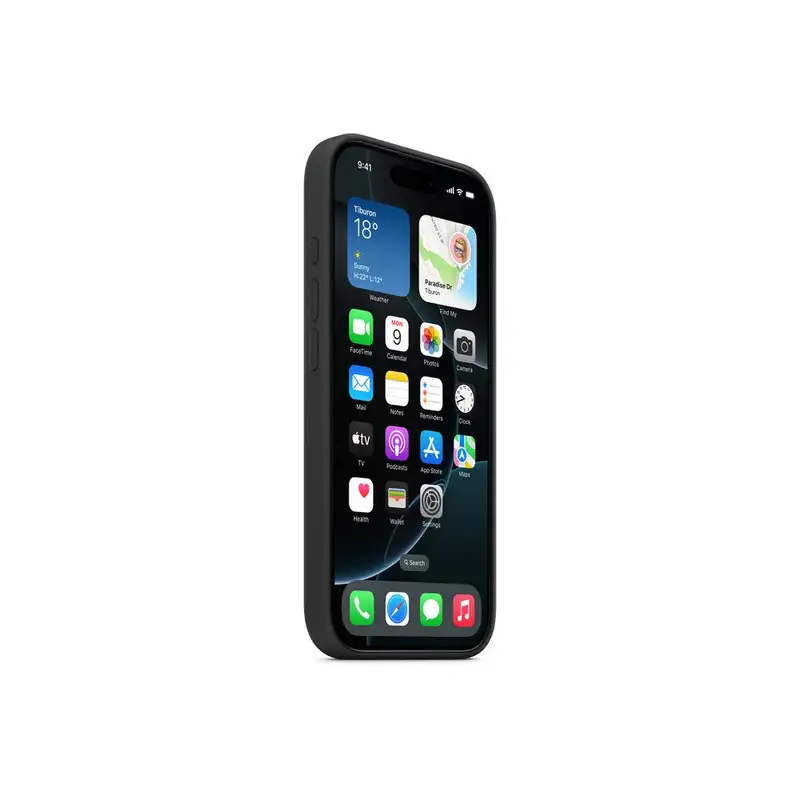APPLE iPhone 16 Pro Silicone Case with MagSafe Black myyj3zm/a