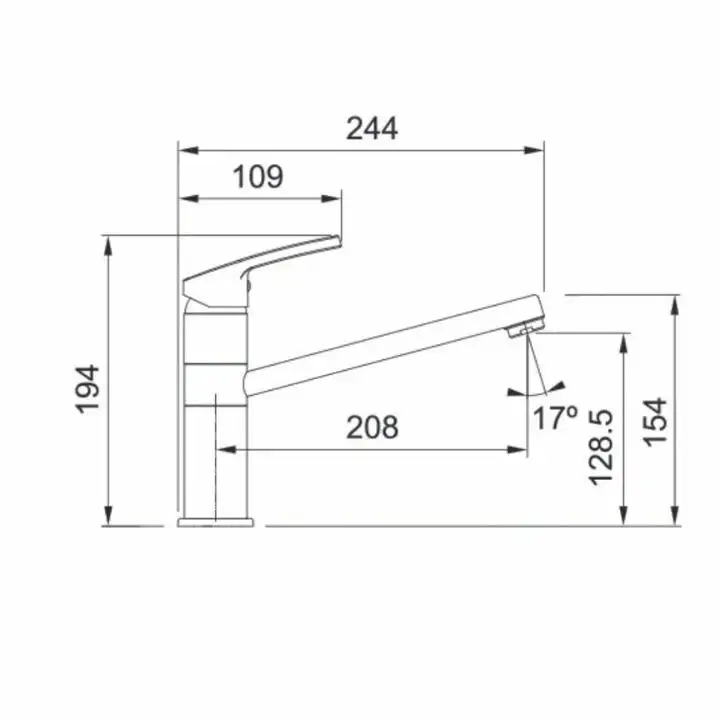 FRANKE-D PIO hrom 115.0323.157