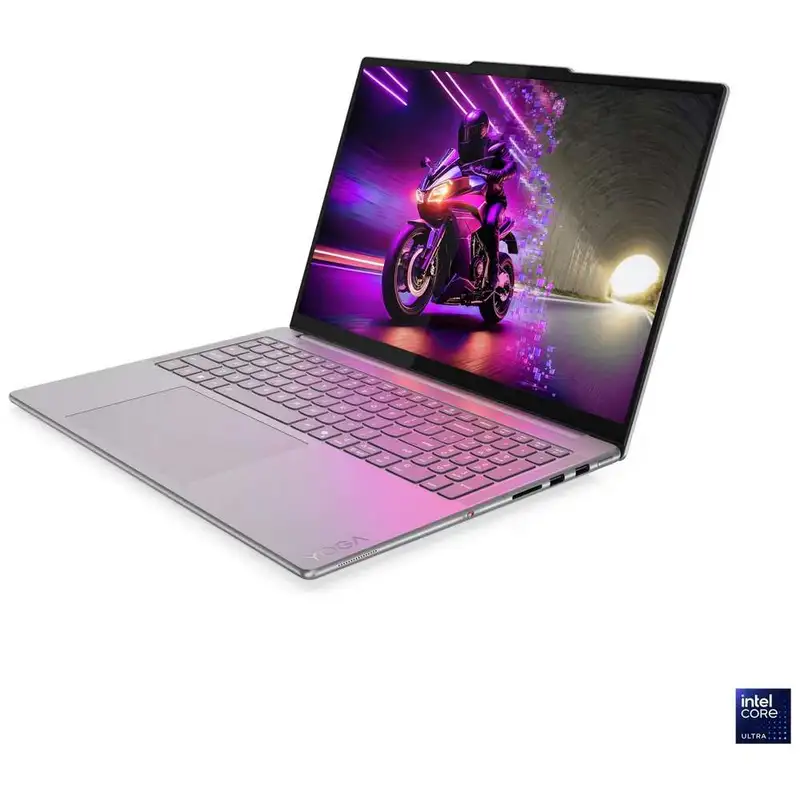 LENOVO Yoga Pro 9 16IAH10, 16" 3.2K OLED, Intel Core U9-285H, 64GB, 1TB, RTX5070, Win11 Pro, siva (83L00044RM)