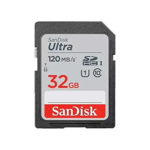 SANDISK SDHC 32GB Ultra 120MB/s Class 10 UHS-I