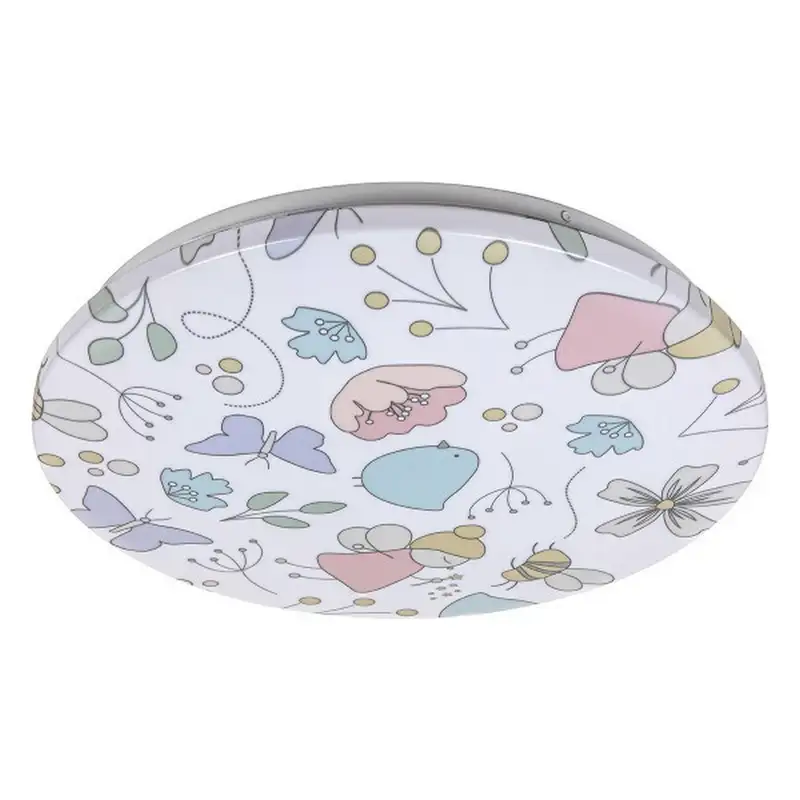 RABALUX Hanka plafonjera LED 24W 3000K okrugla 38cm cvetovi/leptiri