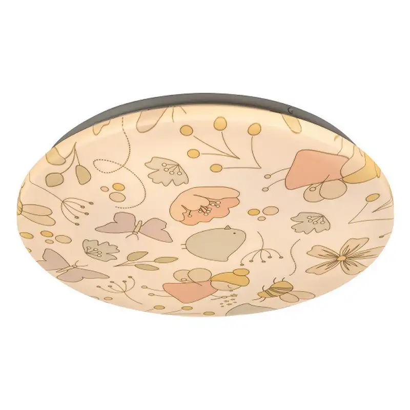 RABALUX Hanka plafonjera LED 24W 3000K okrugla 38cm cvetovi/leptiri