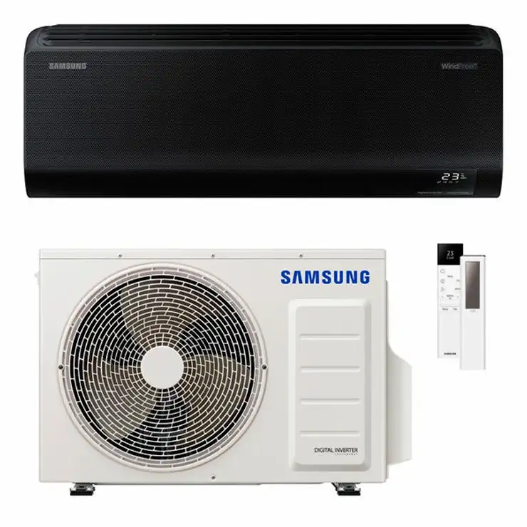 SAMSUNG AR70F09C1ABNEU inverter Set INDOR Wind Free Avant Black  