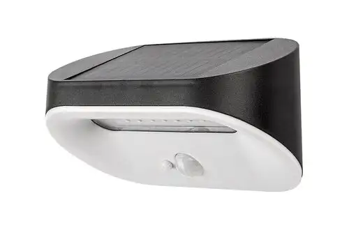 RABALUX Brezno spoljna solarna zidna lampa crna 3,2W