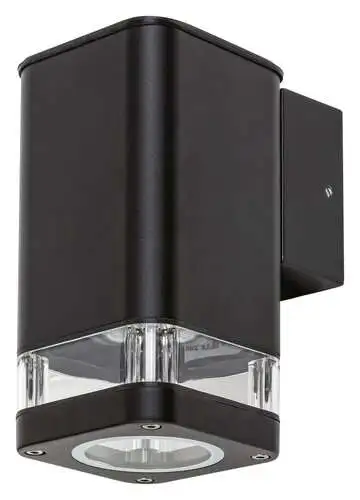 RABALUX Sintra,spoljna zidna,GU10 1X25W,crno