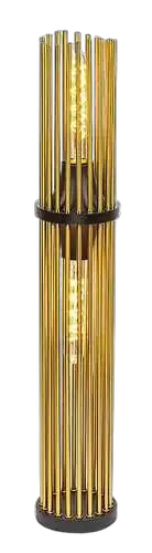 RABALUX Roxas, podna lampa 2xE27,  metal crna/bakar sa tekstil kablom, visina 71cm