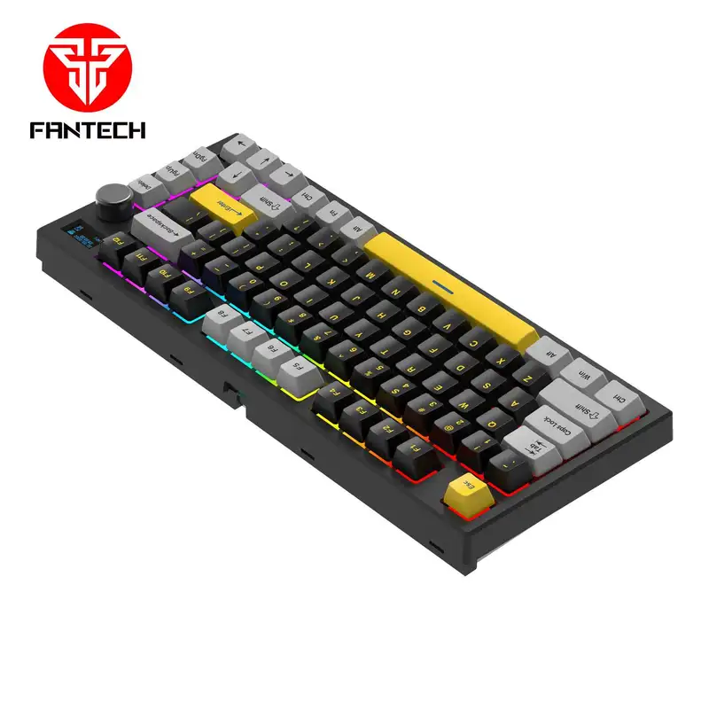 FANTECH MK910 RGB Vibe Maxfit 81 Vibrant Utility Wireless (Yellow switch)