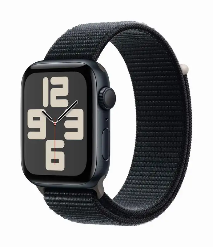 APPLE Watch SE2 v2 GPS 44mm Midnight Alu Case with Midnight Sport Band - M/L mre93se/a
