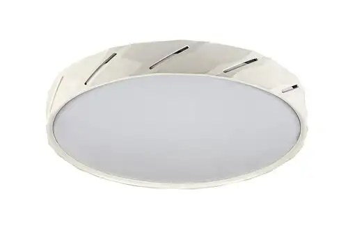 RABALUX Nesira LED plafonjera mat bela 27W 1250lm-2880lm, 3000K, D39cm, IP20