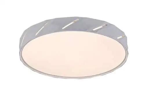 RABALUX Nesira LED plafonjera mat bela 27W 1250lm-2880lm, 3000K, D39cm, IP20