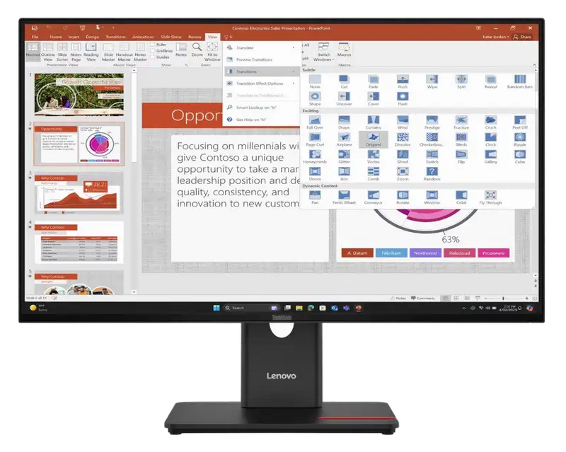 LENOVO ThinkVision T27-40 64A5MAT6EU