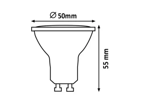 RABALUX Sijalica SMD-LED GU10 7W 500lm 3000K
