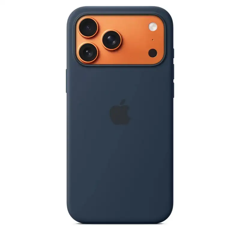APPLE iPhone 17 Pro Max Silicone Case with MagSafe – Midnight mgfp4zm/a
