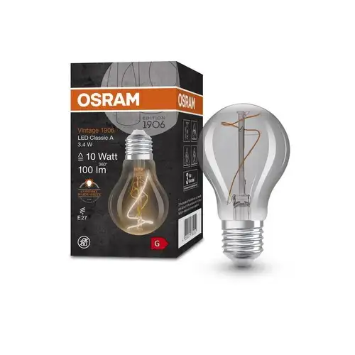 LEDVANCE  VINTAGE 1906 LED lampa boja dima 3,4W E27