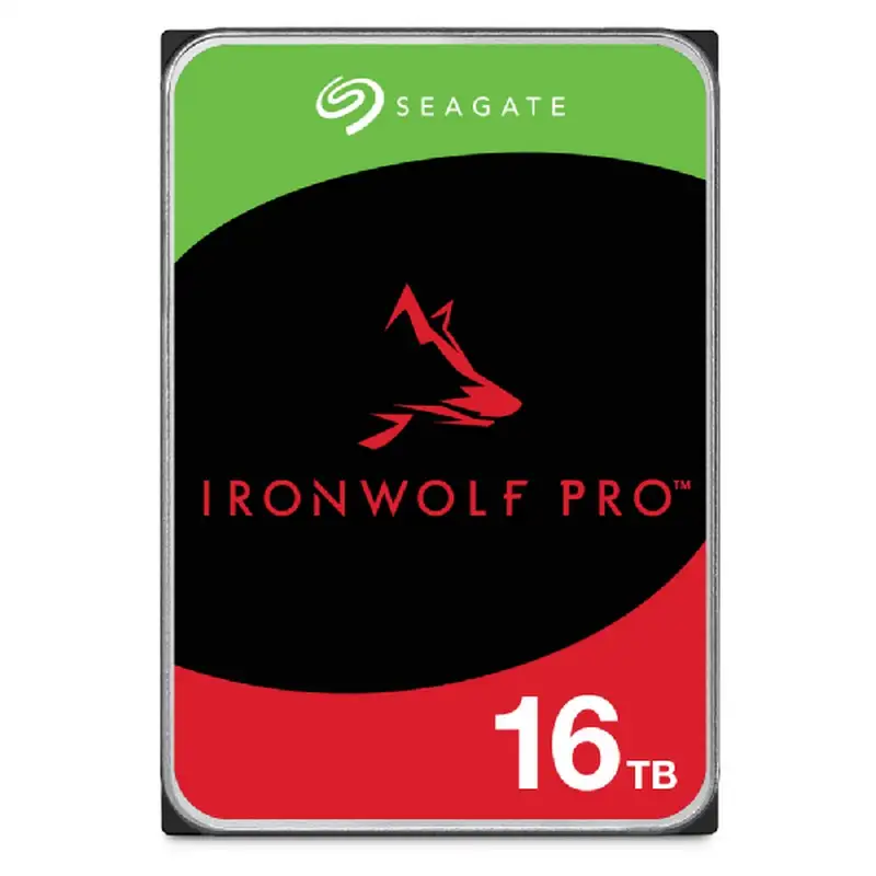 SEAGATE 16TB 3.5" SATA III 256MB 7200rpm ST16000NT001 IronWolf Pro