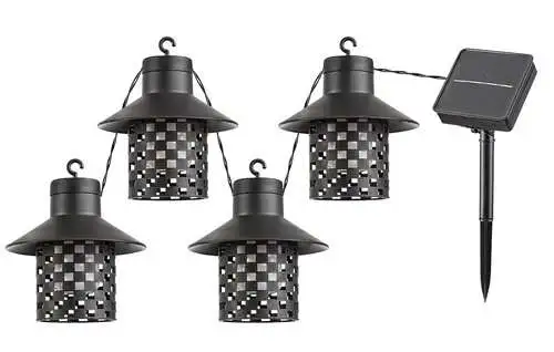 RABALUX Ximpu spoljna solarna lampa 8 lampi 2700K