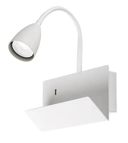 RABALUX Tacito zidna lampa GU10 1x25W bela