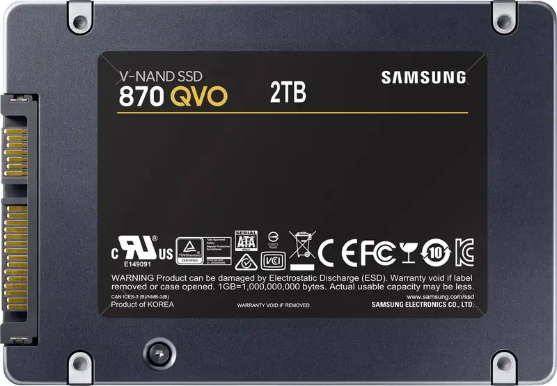 Samsung SSD 2TB 870 QVO MZ-77Q2T0BW