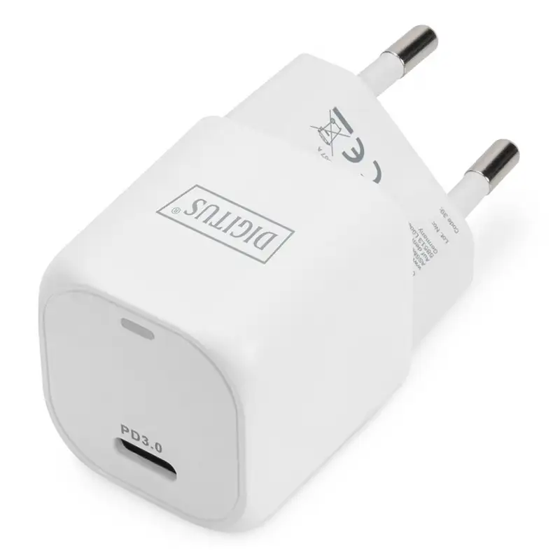 DIGITUS Mini univerzalni zidni punjac 20W beli