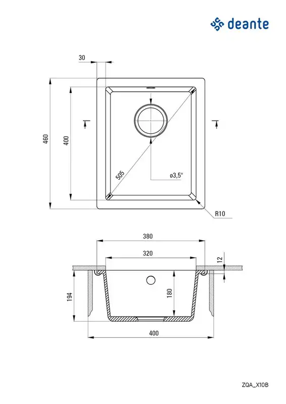 DEANTE ZQA T10B