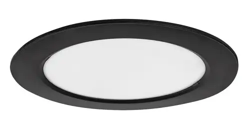 RABALUX Shaun2 plafonjera 12W 4000K crna okrugla