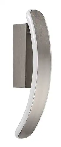 RABALUX Jarnelle, zidna brušeni hrom LED 12W, 800lm, 3000K, 29cm, Designed by Rabalux