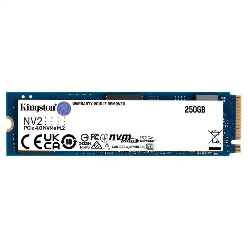 KINGSTON 250G NV2 M.2 2280 PCIe 4.0 NVMe SSD