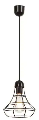RABALUX Ramsey Visilica E27 max60W crno