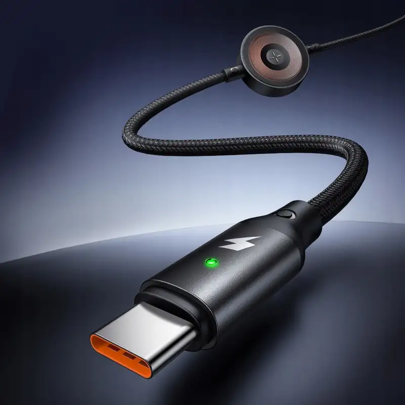 MCDODO CA-5680 kabl Lightning 2u1, 1.5m, 36W, sa mag. punjenjem za iPhone watch