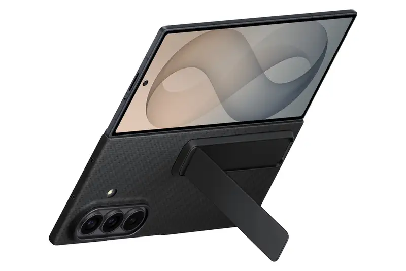 SAMSUNG Galaxy Z Fold8 Ultra Carbon Standing Case Black EF-XF976SBEGWW