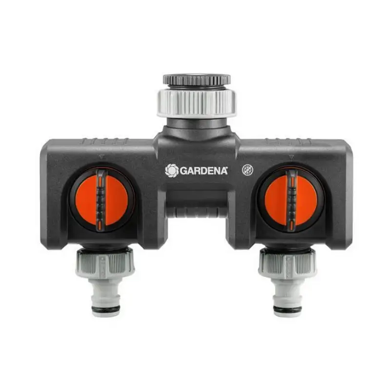 GARDENA Razvodni ventil ogs sa g 1" ili g 3/4'' na 2 x 3/4" ili 2 x 1/2"