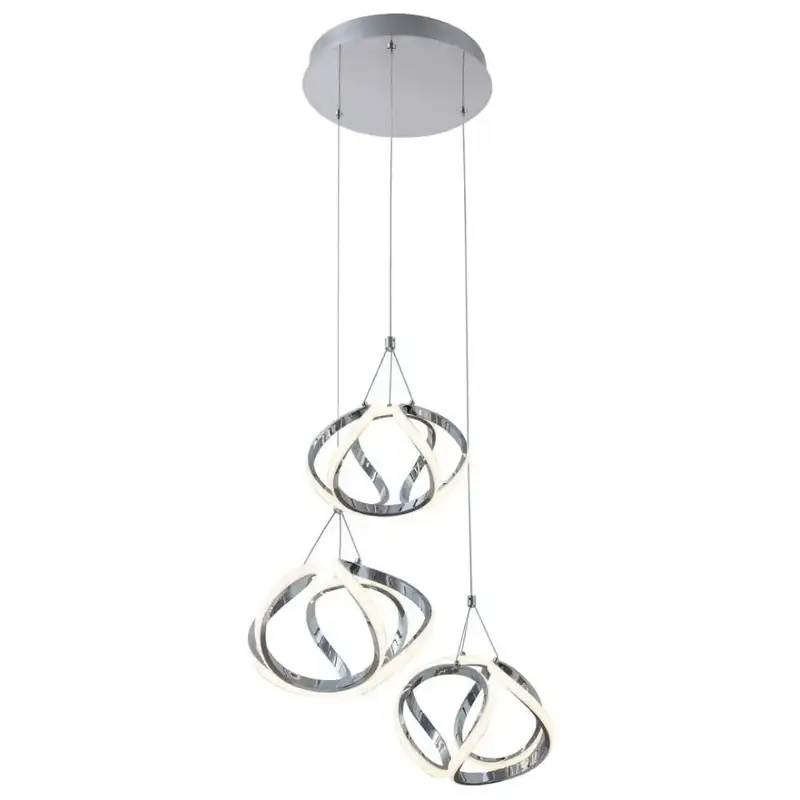 RABALUX Palmira visilica hrom, LED 50W, 3400lm, 3000K