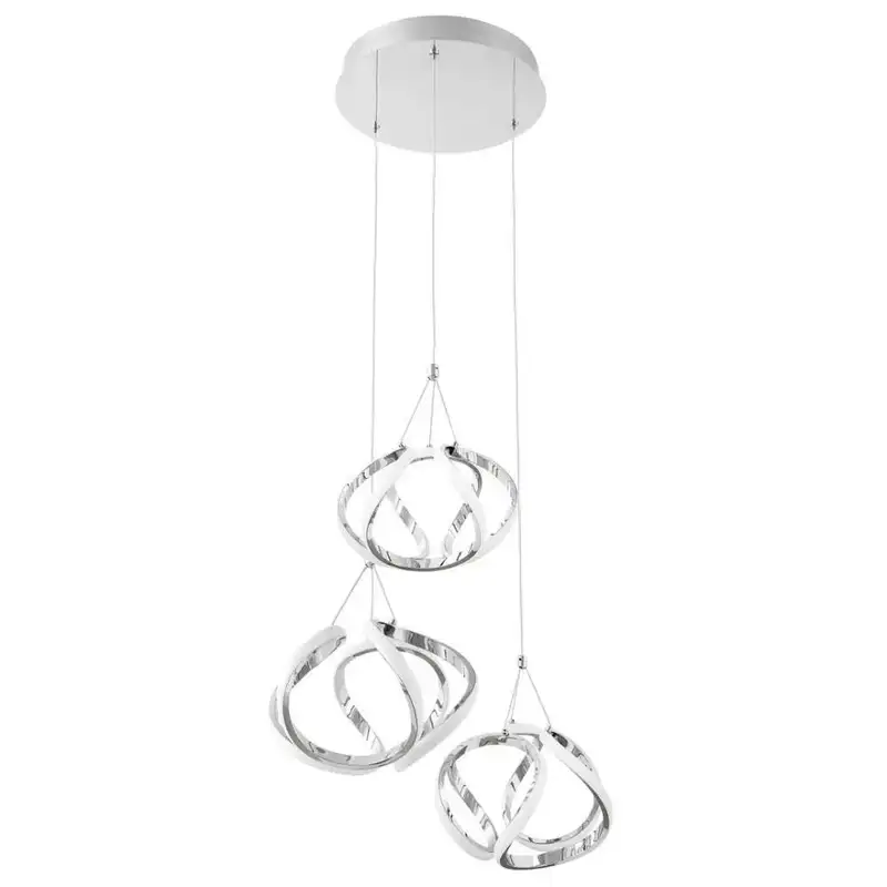 RABALUX Palmira visilica hrom, LED 50W, 3400lm, 3000K